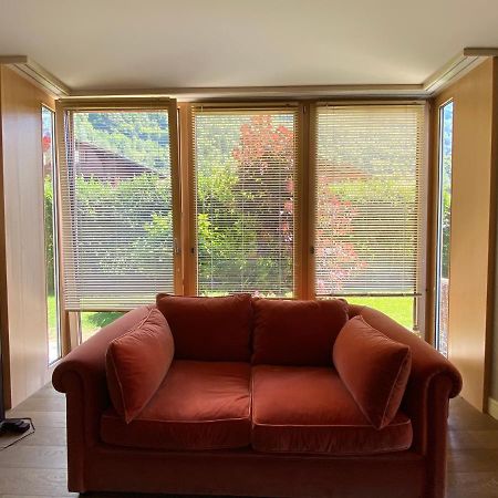 An Apartment In A Modern Swiss Chalet Iseltwald Dış mekan fotoğraf
