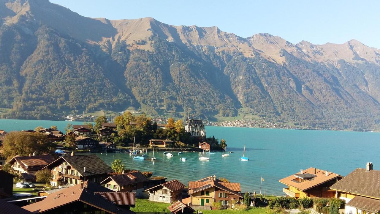 An Apartment In A Modern Swiss Chalet Iseltwald Dış mekan fotoğraf